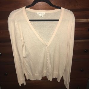 Light pink cardigan